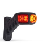 Lampă de gabarit față-spate cu marcaj lateral WAS 2051 P - 12V-24V