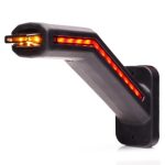 Lampă de gabarit față-spate cu marcaj lateral WAS 2067 L DARK NN - 12V-24V