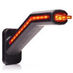 Lampă de gabarit față-spate cu marcaj lateral WAS 2068 P NN - 12V-24V