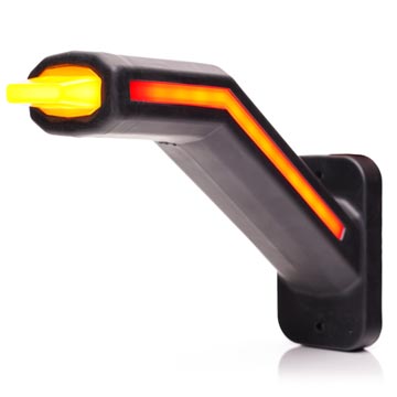 2069ln_nn-0.jpg Lampă de gabarit față-spate cu marcaj lateral WAS 2069 L N NN - 12V-24V - imagine 1