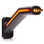 Lampă de gabarit față-spate cu marcaj lateral WAS 2069 P N - 12V-24V
