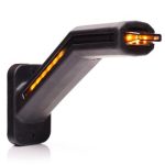 Lampă de gabarit față-spate cu marcaj lateral și semnalizare spate WAS 2070 DD P DARK NN - 12V-24V