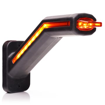 2071ddp-0.jpg Lampă de gabarit față-spate cu marcaj lateral și semnalizare spate WAS 2071 DD P NN - 12V-24V - imagine 1