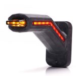 Lampă de gabarit față-spate cu marcaj lateral WAS 2082 L DARK NN - 12V-24V