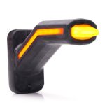 Lampă de gabarit față-spate cu marcaj lateral WAS 2084 P N NN - 12V-24V