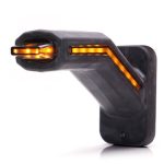 Lampă de gabarit față-spate cu marcaj lateral și semnalizare laterală WAS 2085 L DARK NN - 12V-24V
