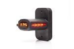Lampă de gabarit față-spate cu marcaj lateral WAS 2088 L DARK NN - 12V-24V - imagine 3