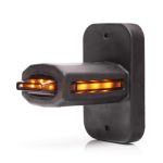 Lampă de gabarit față-spate cu marcaj lateral și semnalizare laterală WAS 2091 L DARK NN - 12V-24V