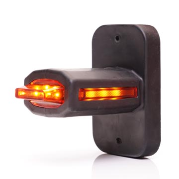 2092l-0.jpg Lampă de gabarit față-spate cu marcaj lateral și semnalizare laterală WAS 2092 L NN - 12V-24V - imagine 1