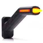 Lampă de gabarit față-spate cu marcaj lateral WAS 2096 P N NN - 12V-24V