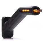 Lampă de gabarit față-spate cu marcaj lateral și semnalizare laterală WAS 2097 P DARK NN - 12V-24V