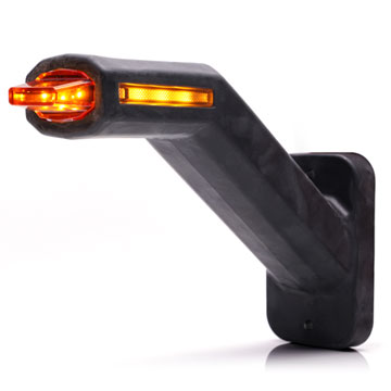2098l-0.jpg Lampă de gabarit față-spate cu marcaj lateral și semnalizare laterală WAS 2098 L NN - 12V-24V - imagine 1