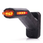 Lampă de gabarit față-spate cu marcaj lateral WAS 2220 L NN - 12V-24V