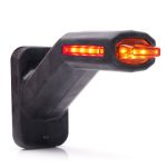 Lampă de gabarit față-spate cu marcaj lateral WAS 2220 P NN - 12V-24V