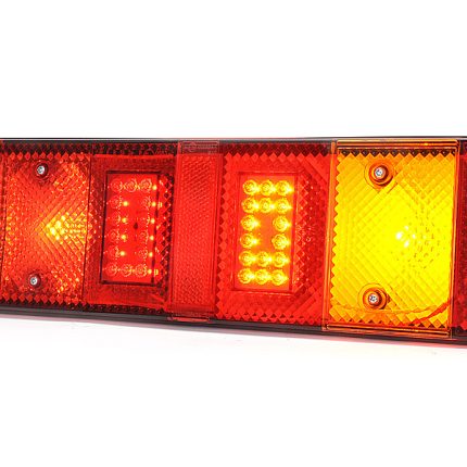Lampă spate combinată fără poziție laterală, cu conector Schlemmer WAS 663SZ* - 12V|24V