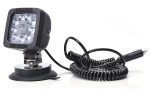 Proiector de lucru 9 LED (prindere magnetică, cablu spiralat 3 m cu ștecher de brichetă) WAS 683.3* - 12V-24V