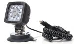 Proiector de lucru 9 LED cu întrerupător (prindere magnetică, cablu spiralat 7 m cu ștecher de brichetă) WAS 684.4* - 12V-24V