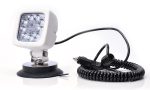 Proiector de lucru 9 LED (prindere magnetică, cablu spiralat 3 m cu ștecher de brichetă) WAS 687.3* - 12V-24V