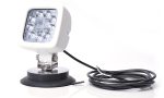 Proiector de lucru 9 LED cu întrerupător (prindere magnetică, cablu drept 2,5 m) WAS 688.1* - 12V-24V - imagine 2