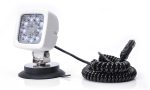 Proiector de lucru 9 LED cu întrerupător (prindere magnetică, cablu spiralat 7 m cu ștecher de brichetă) WAS 688.4* - 12V-24V