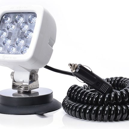 Proiector de lucru 12 LED (prindere magnetică, cablu spiralat 7 m cu ștecher de brichetă) WAS 695.4* - 12V-24V
