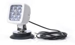 Proiector de lucru 12 LED cu întrerupător (prindere magnetică, cablu drept 2,5 m) WAS 696.1* - 12V-24V - imagine 2