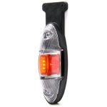 Lampă de gabarit față-spate cu marcaj lateral WAS 819L/II - 12V-24V