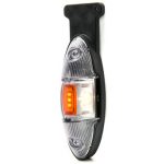 Lampă de gabarit față-spate cu marcaj lateral WAS 819P/II - 12V-24V
