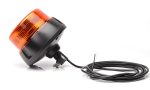 Girofar portocaliu (8 programe, lentilă transparentă, prindere pe tijă, cablu drept 3 m) WAS 852.6* - 12V-24V - imagine 2
