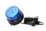 Girofar albastru (8 programe, lentilă albastră, prindere magnetică, cablu spiralat 7 m cu ștecher de brichetă) WAS 853.2* - 12V-24V